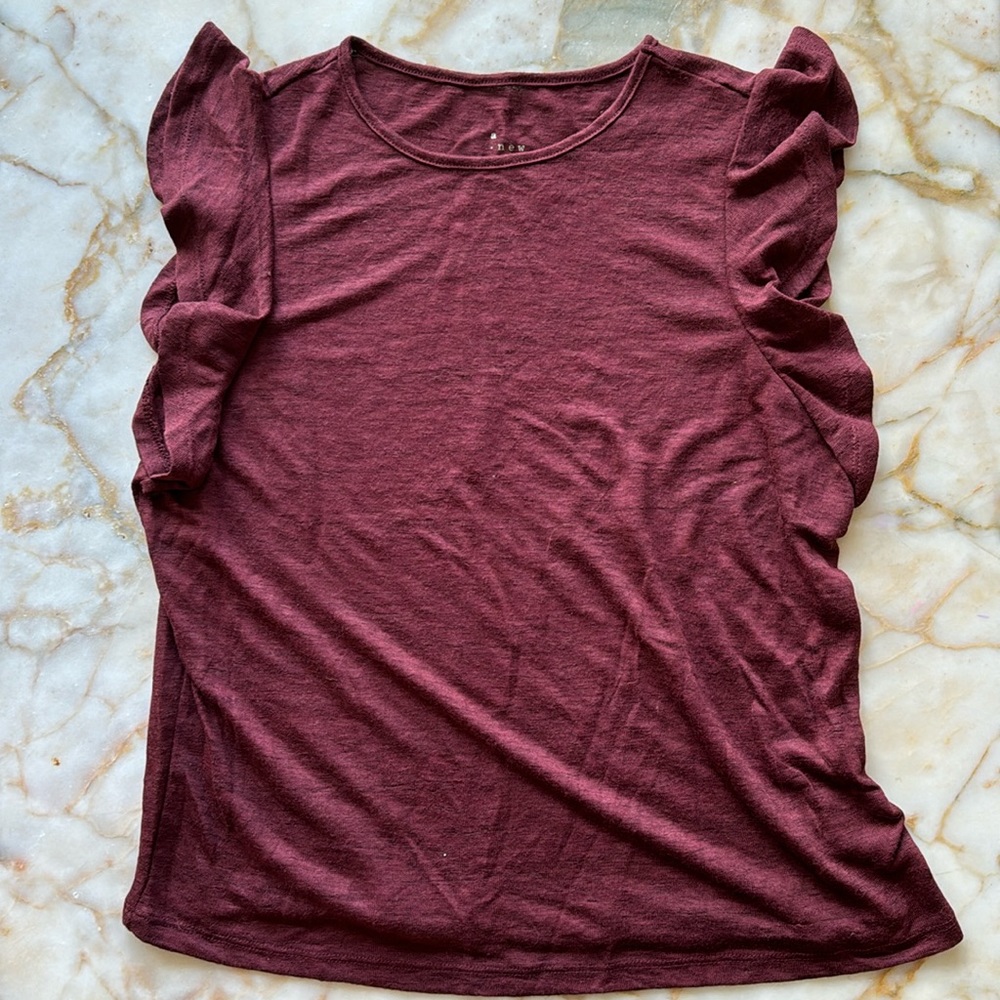 Flutter Sleeve Top